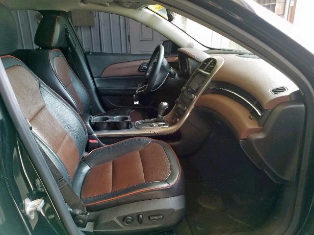 1G11J5SX8DU119057 - 2013 CHEVROLET MALIBU LTZ შავი ფოტო 5