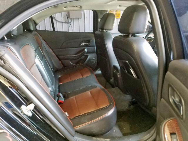 1G11J5SX8DU119057 - 2013 CHEVROLET MALIBU LTZ შავი ფოტო 6