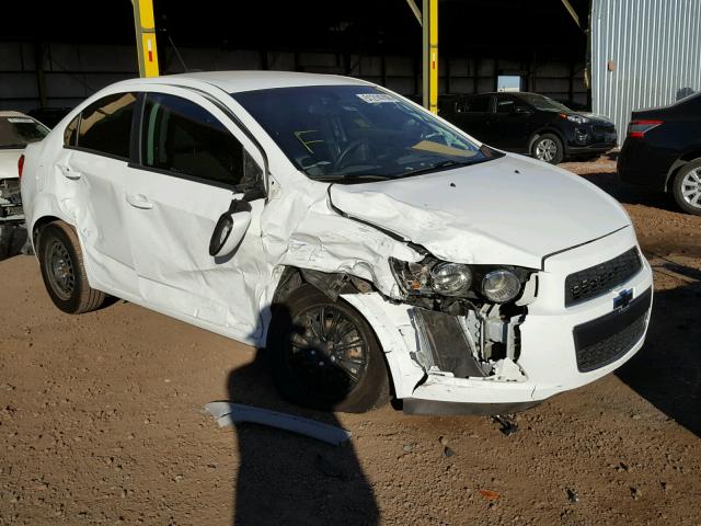 1G1JA5SH3F4161101 - 2015 CHEVROLET SONIC LS 白色 照片 1