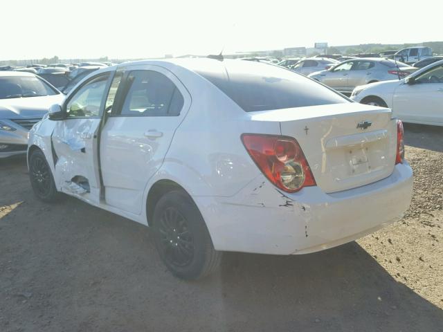 1G1JA5SH3F4161101 - 2015 CHEVROLET SONIC LS 白色 照片 3