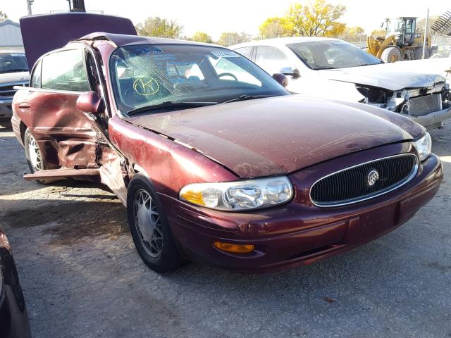 1G4HP54K124202103 - 2002 BUICK LESABRE CU BURGUNDY photo 1