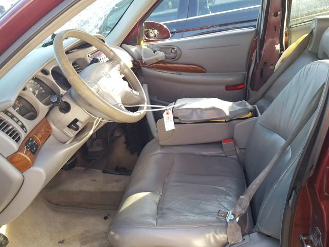 1G4HP54K124202103 - 2002 BUICK LESABRE CU BURGUNDY photo 5