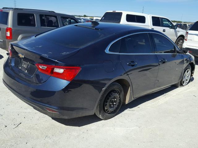 1G1ZB5ST3HF153849 - 2017 CHEVROLET MALIBU LS 蓝色 照片 4