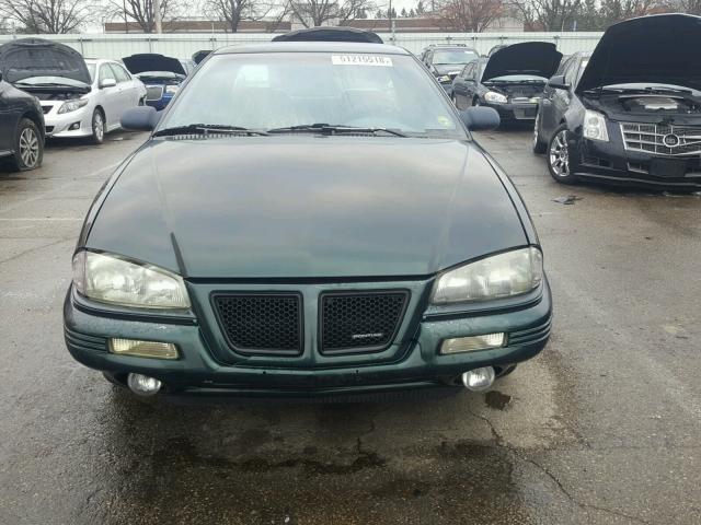 1G2NE15M3SM562435 - 1995 PONTIAC GRAND AM S GREEN photo 9