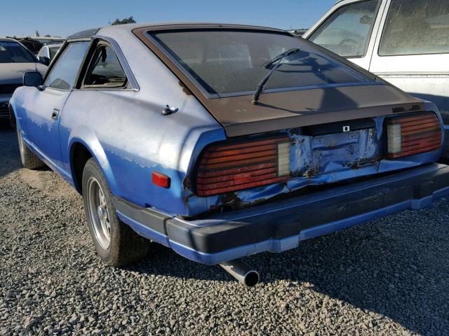 JN1CZ06S3CX604202 - 1982 DATSUN 280ZX BLUE photo 3