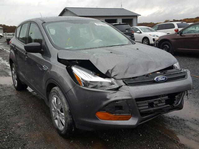 1FMCU0F79EUC97545 - 2014 FORD ESCAPE S GRAY photo 1