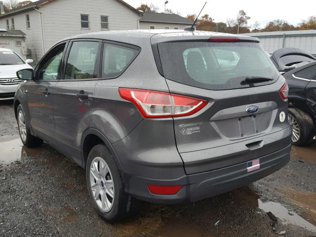 1FMCU0F79EUC97545 - 2014 FORD ESCAPE S GRAY photo 3