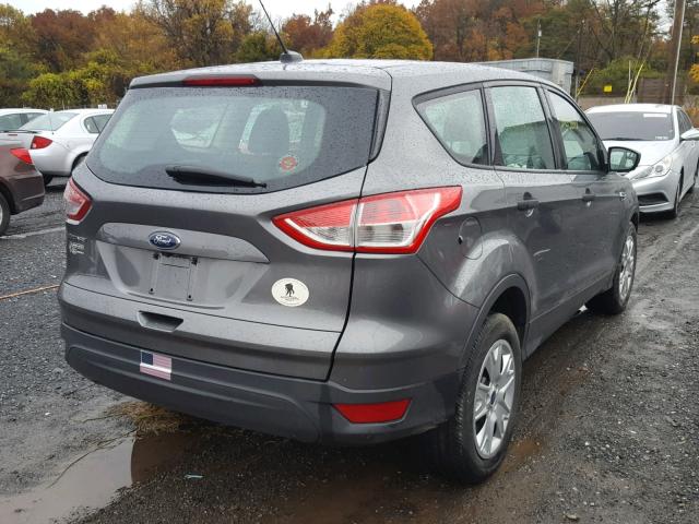 1FMCU0F79EUC97545 - 2014 FORD ESCAPE S GRAY photo 4