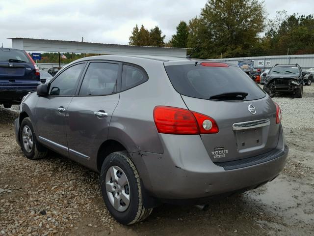 JN8AS5MT7EW609448 - 2014 NISSAN ROGUE SELE GRAY photo 3