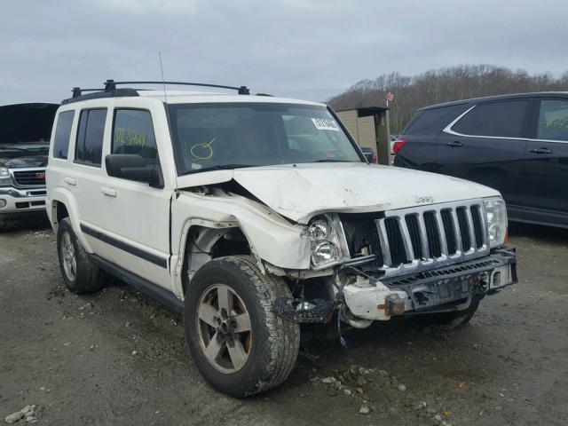 1J8HG48K17C686045 - 2007 JEEP COMMANDER WHITE photo 1