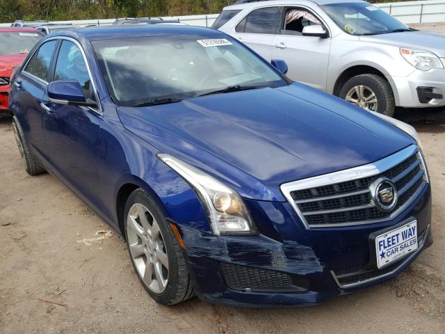 1G6AB5R39D0152490 - 2013 CADILLAC ATS LUXURY BLUE photo 1