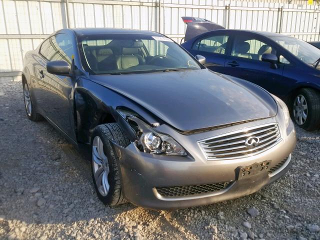 JN1CV6EL3AM152467 - 2010 INFINITI G37 GRAY photo 9