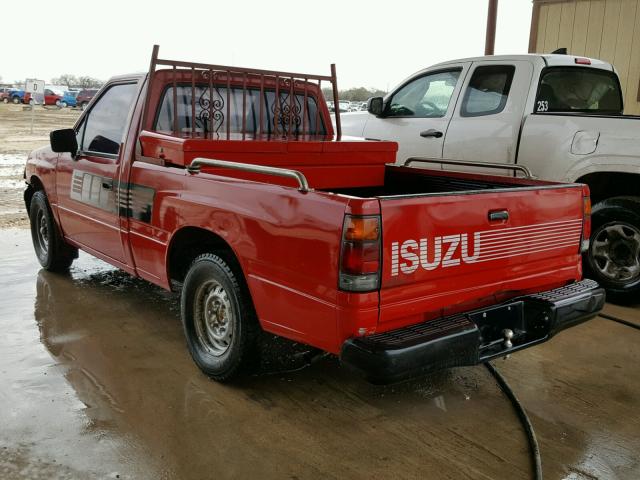 JAACL11E6L7234988 - 1990 ISUZU CONVENTION RED photo 3