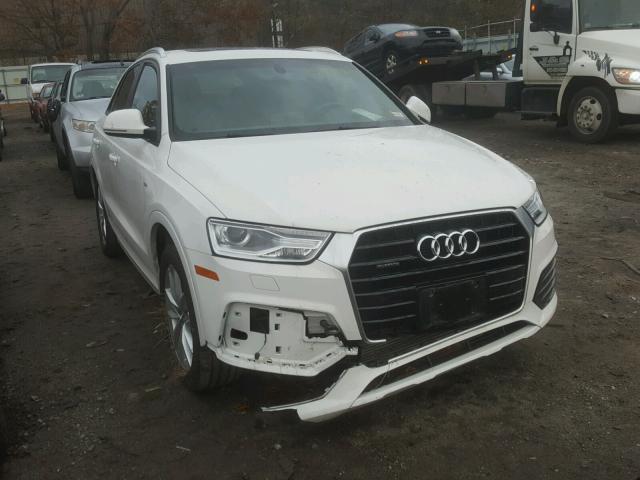 WA1ECCFS4JR009007 - 2018 AUDI Q3 PREMIUM WHITE photo 1