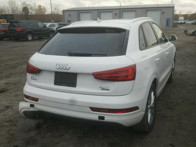 WA1ECCFS4JR009007 - 2018 AUDI Q3 PREMIUM WHITE photo 4