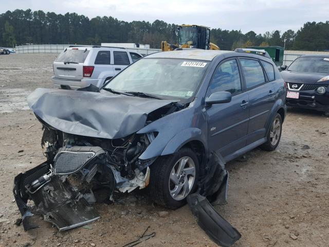 5Y2SL65896Z436464 - 2006 PONTIAC VIBE BLUE photo 2