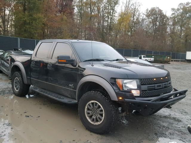 1FTFW1R6XBFA24781 - 2011 FORD F150 SVT R BLACK photo 1