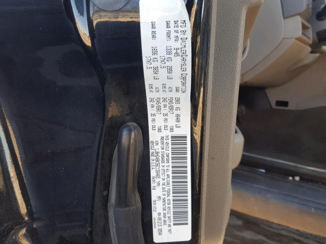 1J8HG48K56C156465 - 2006 JEEP COMMANDER BLACK photo 10