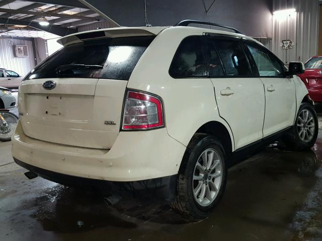 2FMDK38C67BA29034 - 2007 FORD EDGE SEL CREAM photo 4