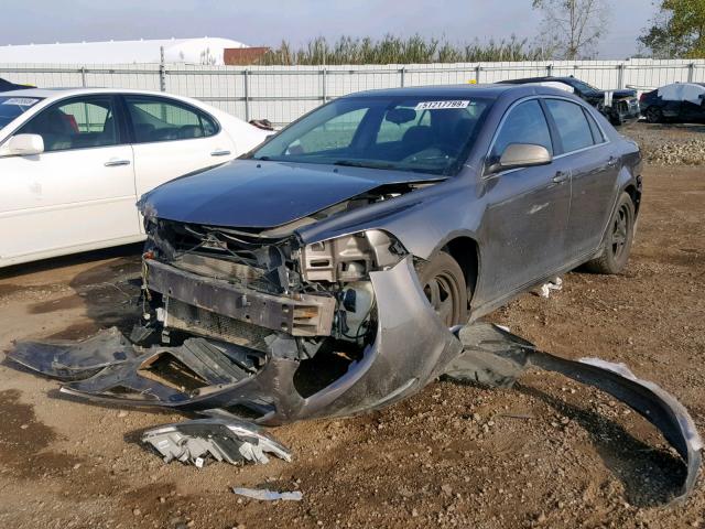 1G1ZC5EB8AF246145 - 2010 CHEVROLET MALIBU 1LT 灰色 照片 2