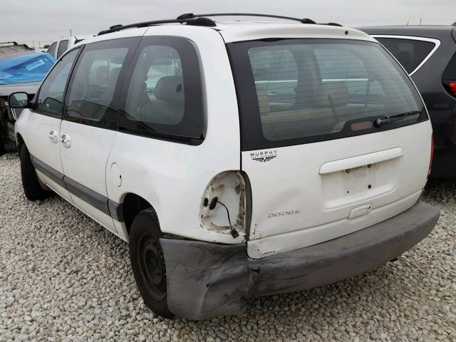 2B4GP45G8XR240319 - 1999 DODGE CARAVAN SE WHITE photo 3