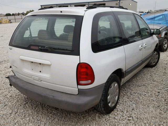 2B4GP45G8XR240319 - 1999 DODGE CARAVAN SE WHITE photo 4