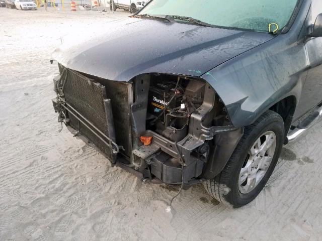 2HNYD18946H536951 - 2006 ACURA MDX TOURIN GRAY photo 9