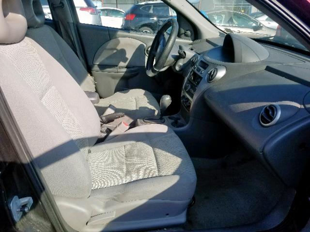 1G8AJ55FX7Z173200 - 2007 SATURN ION LEVEL RED photo 5