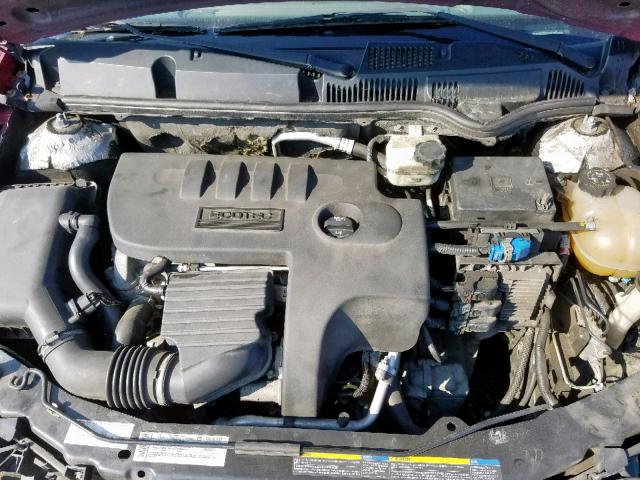 1G8AJ55FX7Z173200 - 2007 SATURN ION LEVEL RED photo 7