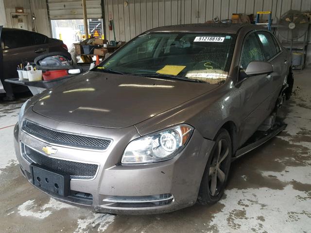 1G1ZC5E08CF338602 - 2012 CHEVROLET MALIBU 1LT 灰色 照片 2