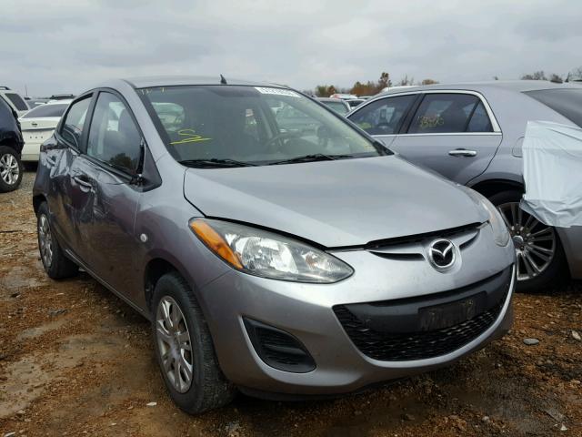 JM1DE1KY4C0151214 - 2012 MAZDA MAZDA2 GRAY photo 1