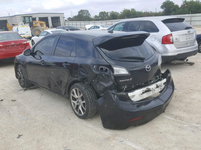JM1BL1L30C1574804 - 2012 MAZDA SPEED 3 BLACK photo 3