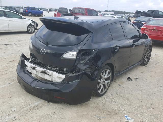 JM1BL1L30C1574804 - 2012 MAZDA SPEED 3 BLACK photo 4