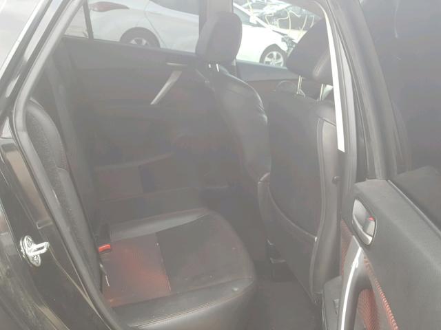 JM1BL1L30C1574804 - 2012 MAZDA SPEED 3 BLACK photo 6
