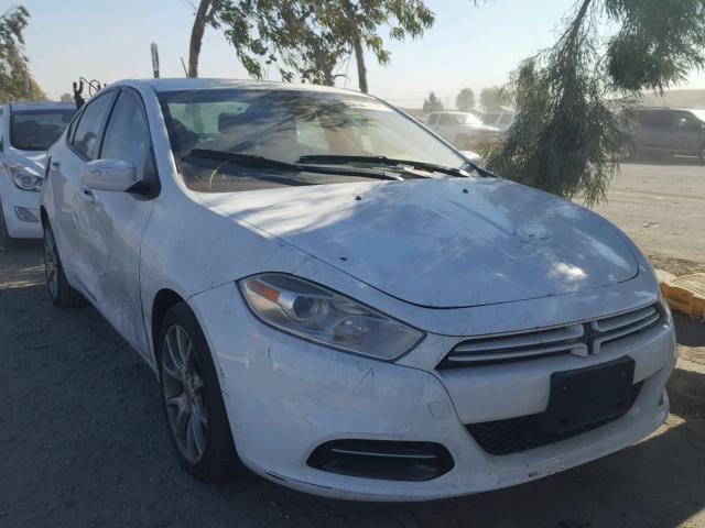 1C3CDFBA1DD321347 - 2013 DODGE DART SXT WHITE photo 1