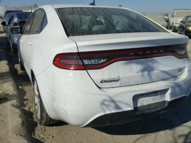 1C3CDFBA1DD321347 - 2013 DODGE DART SXT WHITE photo 3