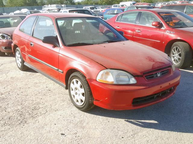 2HGEJ6346WH111579 - 1998 HONDA CIVIC DX RED photo 1