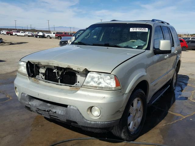 5LMEU68H83ZJ00637 - 2003 LINCOLN AVIATOR 银色 照片 2