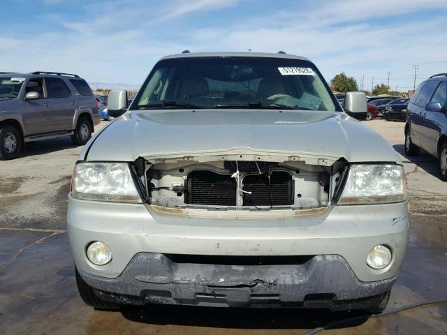5LMEU68H83ZJ00637 - 2003 LINCOLN AVIATOR 银色 照片 9