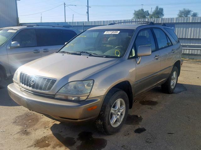 JTJHF10U410179071 - 2001 LEXUS RX 300 SILVER photo 2