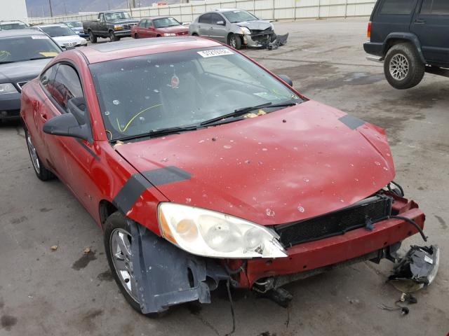 1G2ZH18N074107935 - 2007 PONTIAC G6 GT RED photo 1