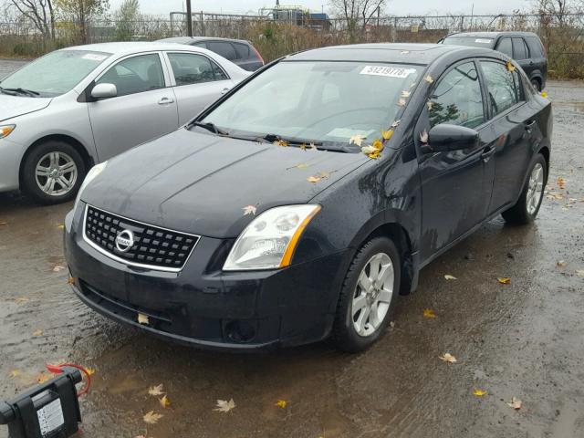 3N1AB61E88L739887 - 2008 NISSAN SENTRA 2.0 BLACK photo 2