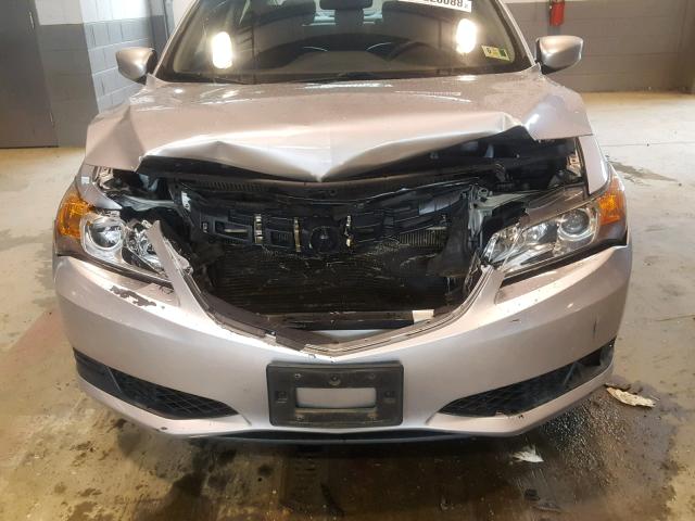 19VDE1F39EE011208 - 2014 ACURA ILX 20 SILVER photo 9