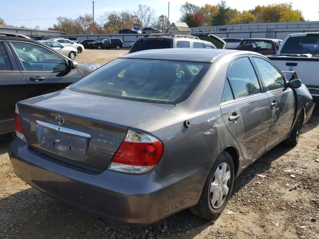 4T1BE32K86U721691 - 2006 TOYOTA CAMRY LE GRAY photo 4