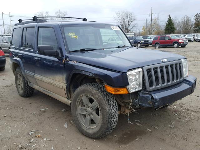 1J8HG48N48C248146 - 2008 JEEP COMMANDER Mavi foto 1
