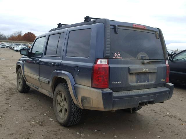 1J8HG48N48C248146 - 2008 JEEP COMMANDER Mavi foto 3