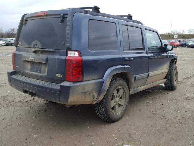 1J8HG48N48C248146 - 2008 JEEP COMMANDER Mavi foto 4