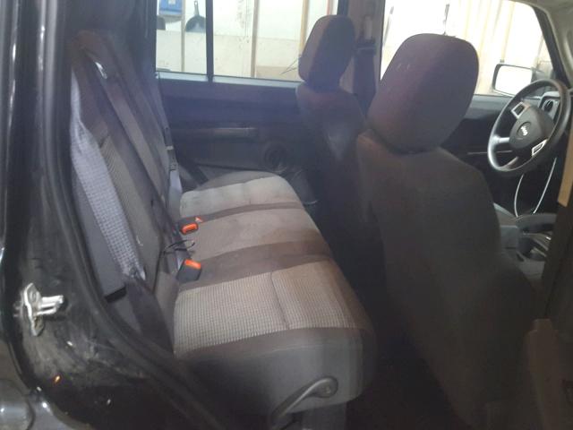 1J8HG48K18C125426 - 2008 JEEP COMMANDER BLACK photo 6