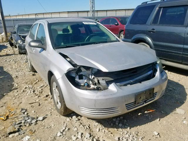 1G1AK58F387182535 - 2008 CHEVROLET COBALT LS SILVER photo 1