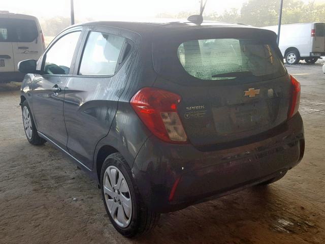 KL8CB6SA6HC811546 - 2017 CHEVROLET SPARK LS CHARCOAL photo 3